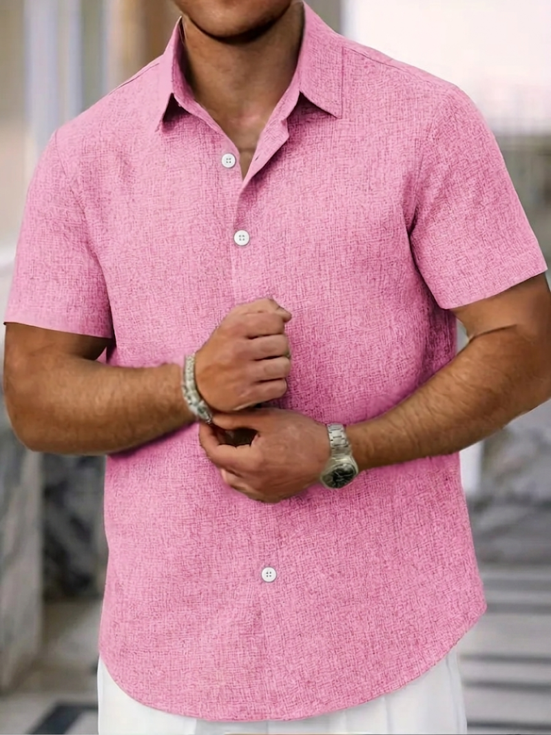 Trey | Classic Short Sleeve Shirt for Men