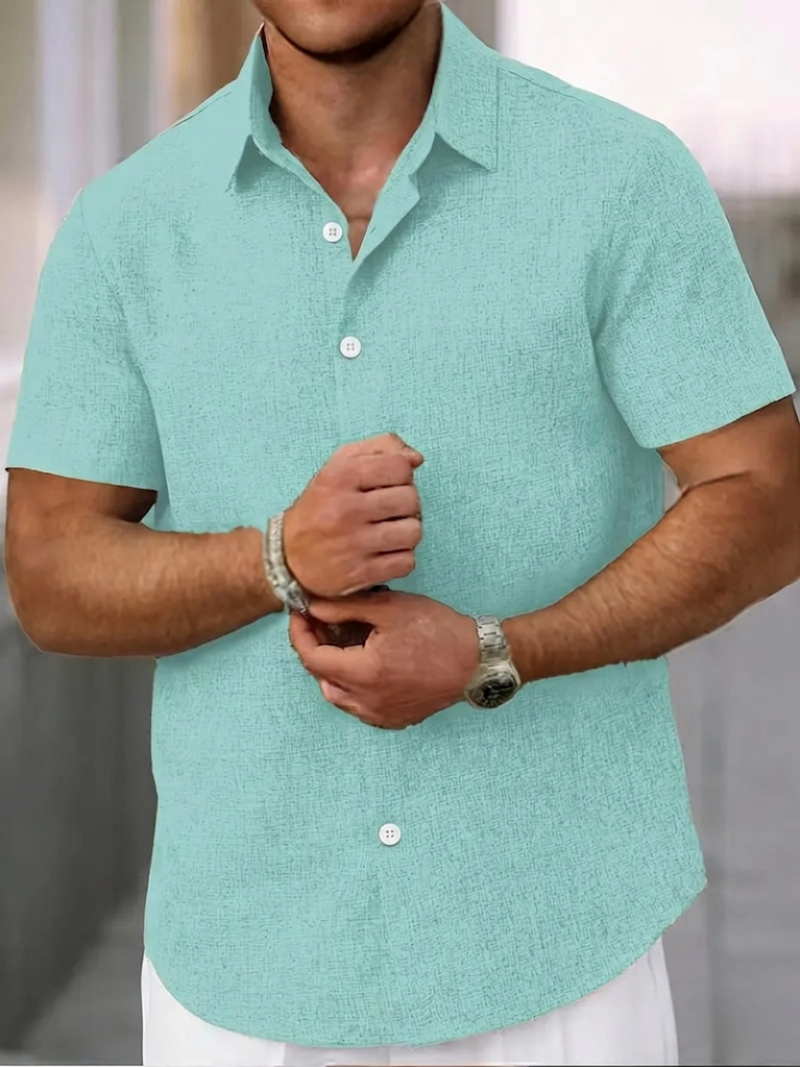 Trey | Classic Short Sleeve Shirt for Men
